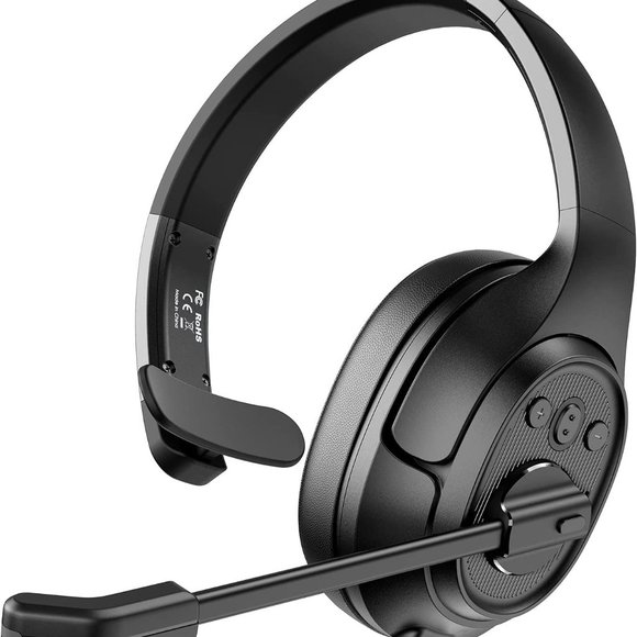 Trucker Bluetooth Headset w/ Mic - Picture 1 of 9